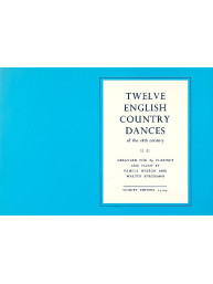 12 English Country Dances of the 18th Century (noty na klavír)