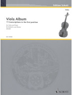 Schott Viola Album - 11 Transcriptions in the First Position (noty na violu, klavír)