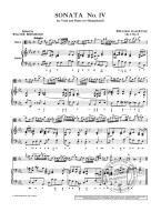 William Flackton: Sonata For Viola No.4 In C Minor Op.2 No.8 (noty na violu, klavír)