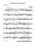 Karl Davydov: Romance sans Paroles (noty na violoncello, klavír)