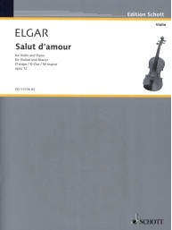 Edward Elgar: Salut d'Amour op. 12/3 in D major (noty na housle, klavír)