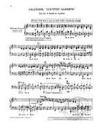 Percy Aldridge Grainger: Country Gardens - British Folk-Music Settings (noty na čtyřruční klavír)