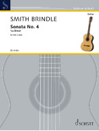 Reginald Smith Brindle: Sonata No. 4 - La Breve (noty na kytaru)