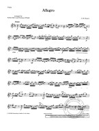 Joseph-Hector Fiocco: Allegro G Major (noty pro housle, klavír)
