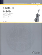 Arcangelo Corelli: La Folia (noty na housle, klavír)