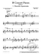 Agustin Barrios Mangoré: 18 Concert Pieces 1 (noty na kytaru)