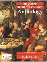 The Schott Recorder Consort Anthology 3 (noty na zobcovou flétnu)