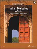Candida Connolly: Indian Melodies (noty na housle)(+audio)