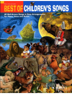 Best of Children's Songs (noty na klavír, zpěv, akordy)