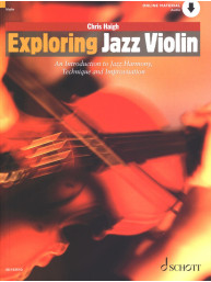 Chris Haigh: Exploring Jazz Violin (noty na housle)(+audio)