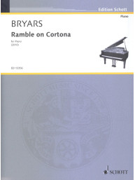 Gavin Bryars: Ramble on Cortona (noty na klavír)