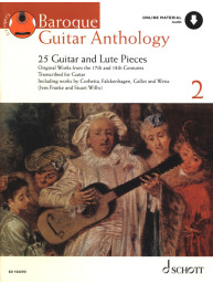 Baroque Guitar Anthology 2 (noty na kytaru)(+audio)