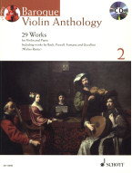 Baroque Violin Anthology 2 (noty na housle)(+audio)