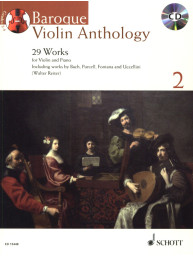 Baroque Violin Anthology 2 (noty na housle)(+audio)