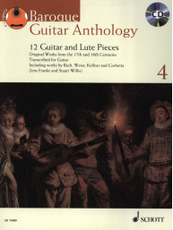 Baroque Guitar Anthology 4 (noty na kytaru)(+audio)