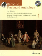 Baroque Keyboard Anthology 1 (noty na klavír)(+audio)