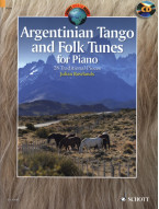Argentinian Tango and Folk Tunes (noty na klavír)(+audio)