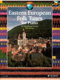 Eastern European Folk Tunes (noty na klavír)(+audio)