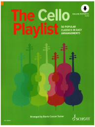 The Cello Playlist (noty na violoncello, klavír)(+audio)