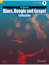 Tim Richards: Blues, Boogie and Gospel Collection (noty na klavír)(+audio)