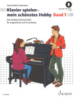 Hans-Günter Heumann: Klavierspielen - mein schönstes Hobby Band 1 (noty na klavír)(+audio)