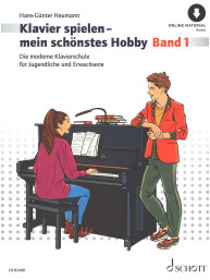 Hans-Günter Heumann: Klavierspielen - mein schönstes Hobby Band 1 (noty na klavír)(+audio)