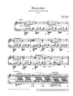 Gustav Lange: Blumenlied Opus 39 (noty na klavír)