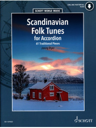 Scandinavian Folk Tunes for Accordion (noty na akordeon)(+audio)