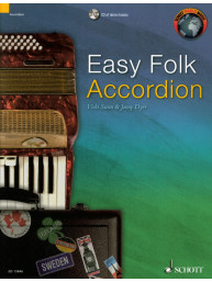 Easy Folk Accordion (noty na akordeon)(+audio)