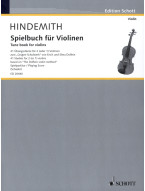 Paul Hindemith: Tune book for violins (noty na housle)