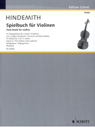 Paul Hindemith: Tune book for violins (noty na housle)
