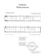 Frohliche Weihnachtszeit (noty na klavír)(+audio)