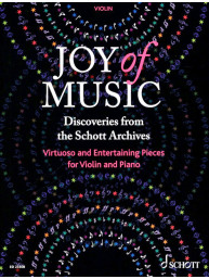 Joy of Music: Discoveries from the Schott Archives (noty na housle, klavír)