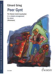 Edvard Grieg: Peer Gynt op. 46 and 55 (noty na snadný klavír)