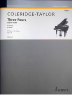 Samuel Coleridge-Taylor: Three Fours (noty na klavír)