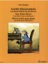 Easy Piano Pieces from Bach's Sons to Beethoven (noty na snadný klavír)