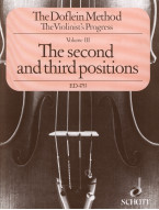 The Doflein Method 3 - Second & Third Position (noty na housle)