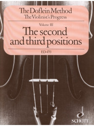 The Doflein Method 3 - Second & Third Position (noty na housle)