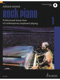 Juergen Moser: Rock Piano 1 (noty na klavír)(+audio)