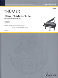 Otto Thümer: Neue Etudenschule 3 (noty na klavír)