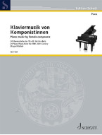 Piano music by female composers (noty na klavír)