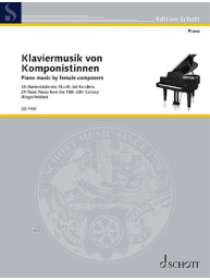 Piano music by female composers (noty na klavír)