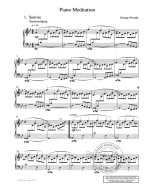 George Nevada: Piano Meditation - Music for the new age (noty na klavír)