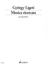 György Ligeti: Musica ricercata (noty na klavír)