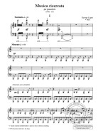 György Ligeti: Musica ricercata (noty na klavír)
