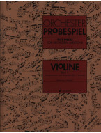Test Pieces for Orchestral Auditions 1 – Violin (noty na housle)