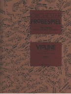 Test Pieces for Orchestral Auditions 2 – Violin (noty na housle)
