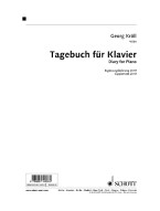 Georg Kröll: Diary for Piano - Supplement 2019 (noty na klavír)