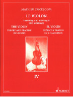 Mathieu Crickboom: The Violin Vol. 4 (noty na housle)