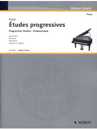 Armand Ferté: Progressive Studies 2 (noty na klavír)